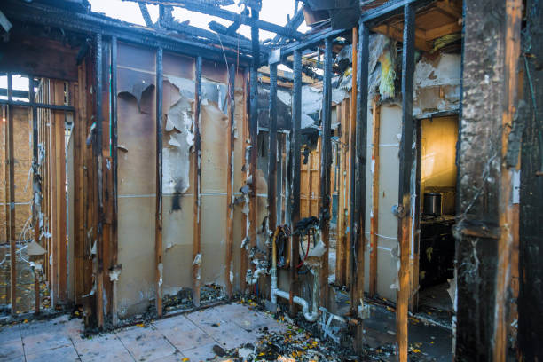 Professional Fire Damage Removal technician working in Brownwood, TX